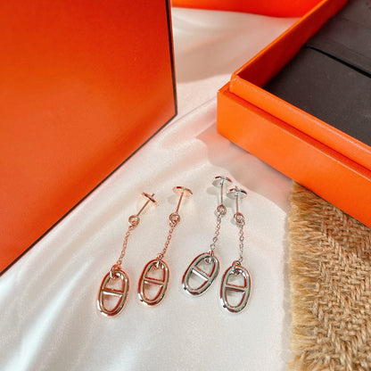 [Rosla Jewelry]CHAINE TASSEL EARRINGS