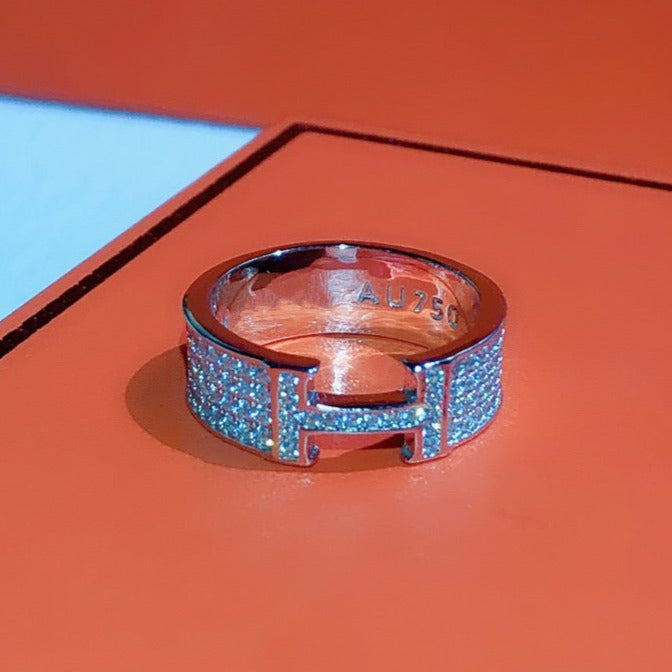 [Rosla Jewelry]H RING FULL DIAMOND