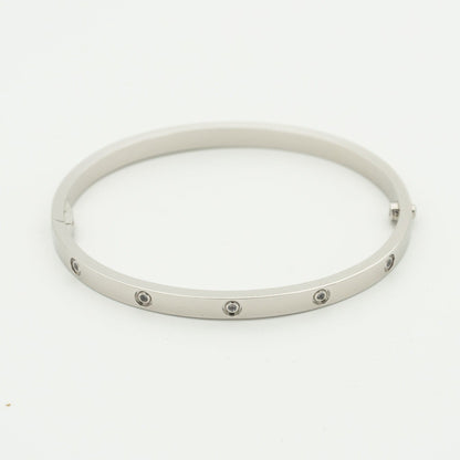 [Rosla Jewelry]LOVE BRACELET 3.65MM 10 DIAMONDS