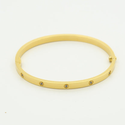 [Rosla Jewelry]LOVE BRACELET 3.65MM 10 DIAMONDS