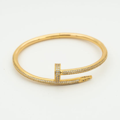 [Rosla Jewelry]JUSTE BRACELET 3.5MM ALL DIAMONDS