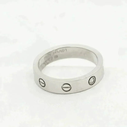 [Rosla Jewelry]LOVE RING 4MM 1 DIAMOND SILVER