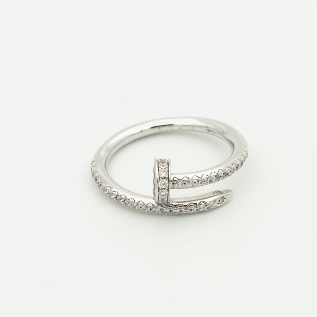 [Rosla Jewelry]JUSTE RING 1.8MM SILVER DIAMONDS