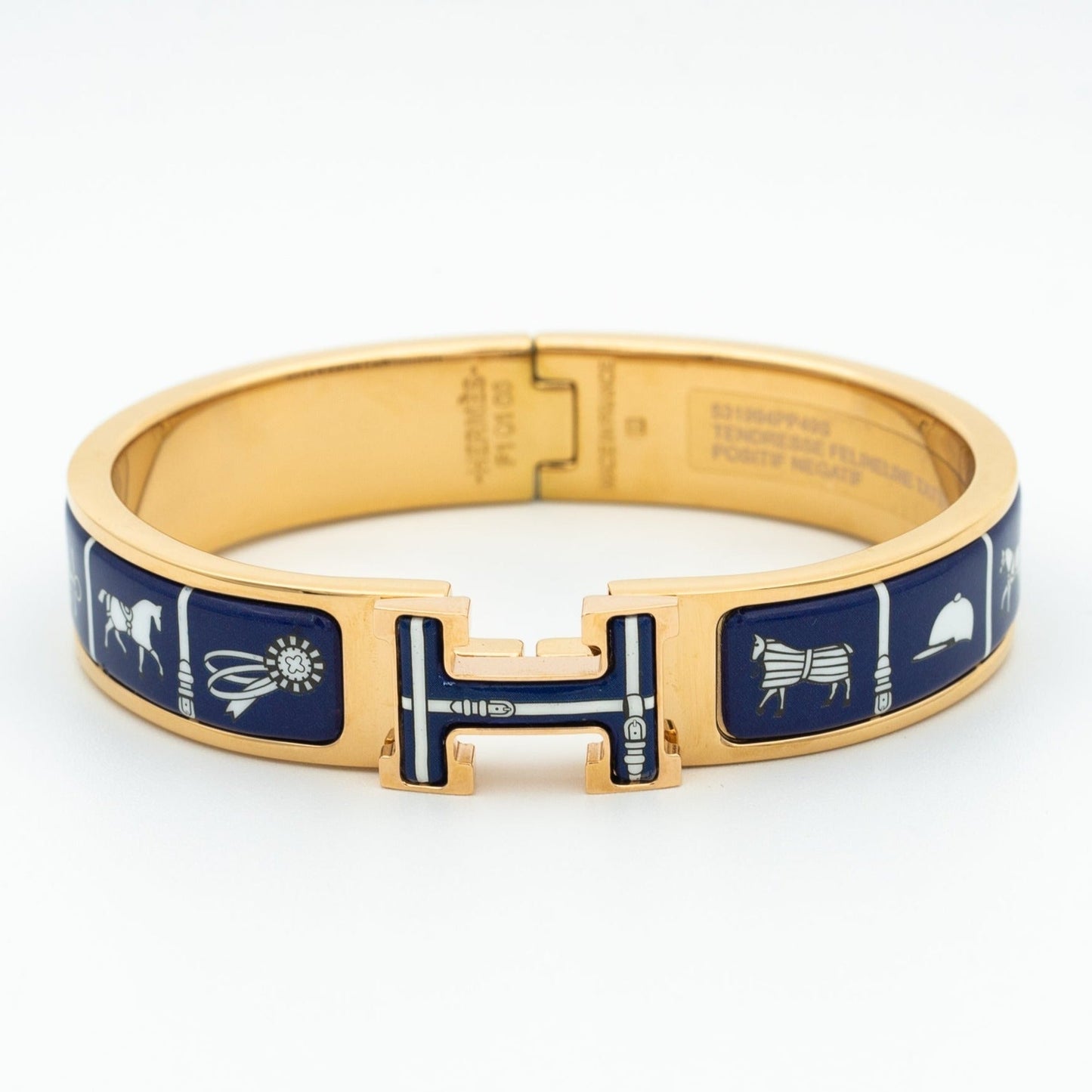 [Rosla Jewelry]H BRACELET BLUE CERAMIC