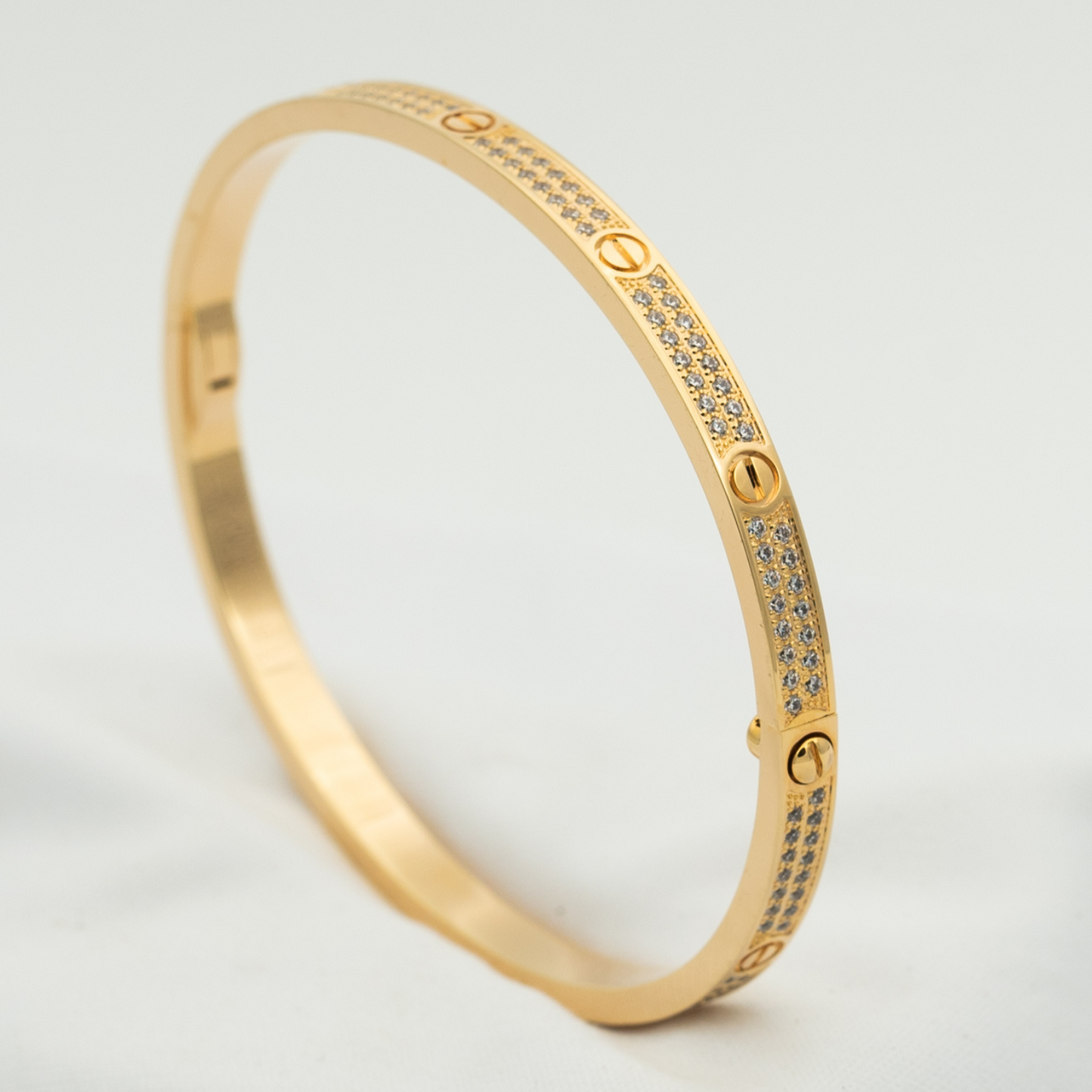 [Rosla Jewelry]LOVE BRACELET 3.65MM DIAMOND-PAVED