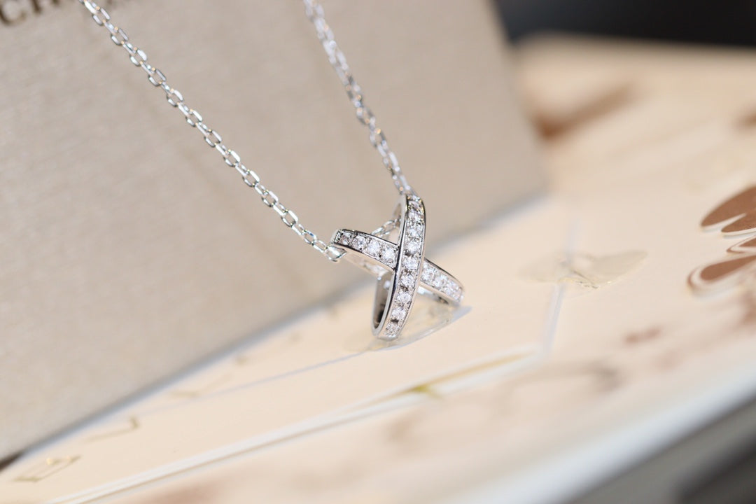 [Rosla Jewelry]JEUX DE DIAMOND NECKLACE