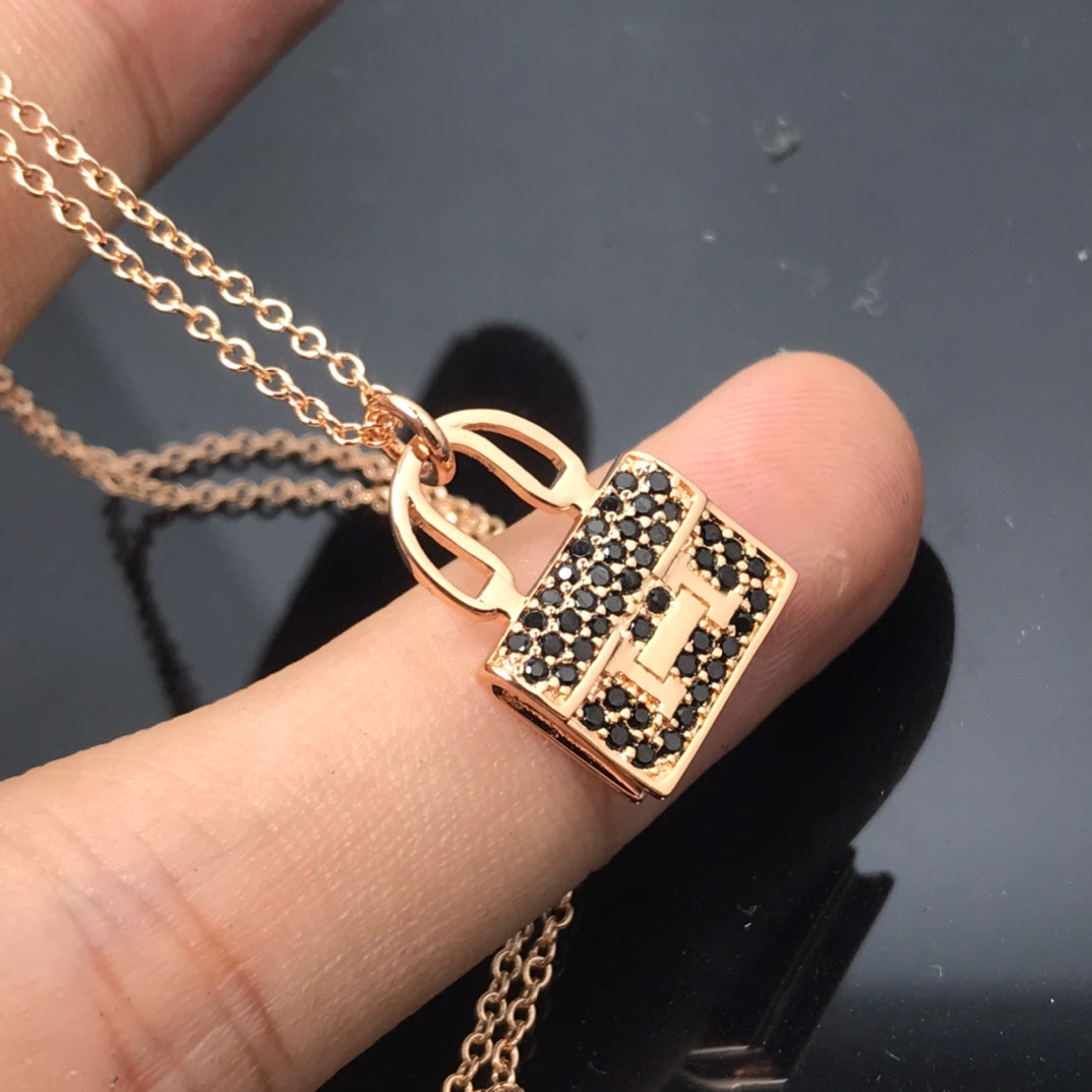 [Rosla Jewelry]HM NECKLACE ARRIVAL BLACK DIAMOND