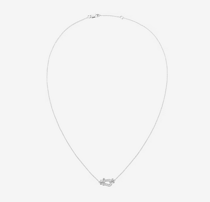 [Rosla Jewelry]FORCE 10 DIAMOND SILVER NECKLACE MINI MODEL