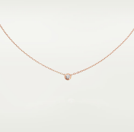 [Rosla Jewelry]DAMOUR DIAMOND NECKLACE