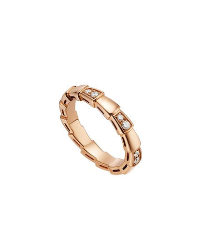 [Rosla Jewelry]SERPENTI RING PINK GOLD  3MM