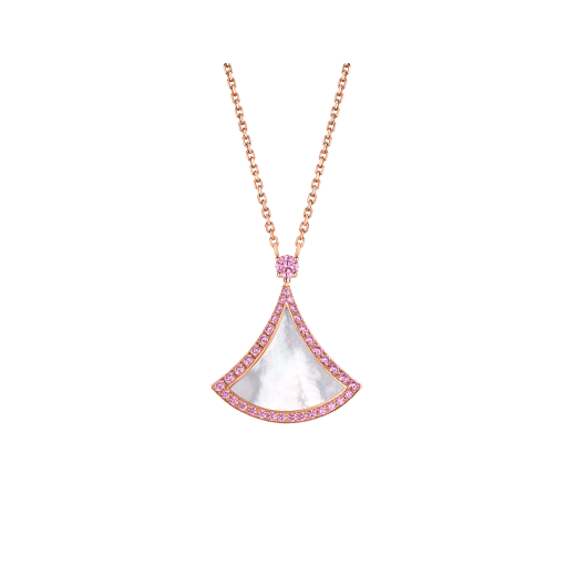 [Rosla Jewelry]DREAM NECKLACE MOP DIAMOND PINK