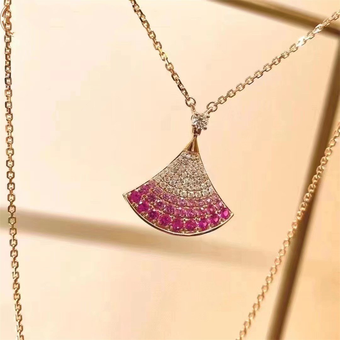 [Rosla Jewelry]DREAM NECKLACE PINK GOLD PINK DIAMOND