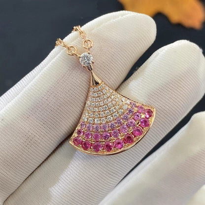 [Rosla Jewelry]DREAM NECKLACE PINK GOLD PINK DIAMOND