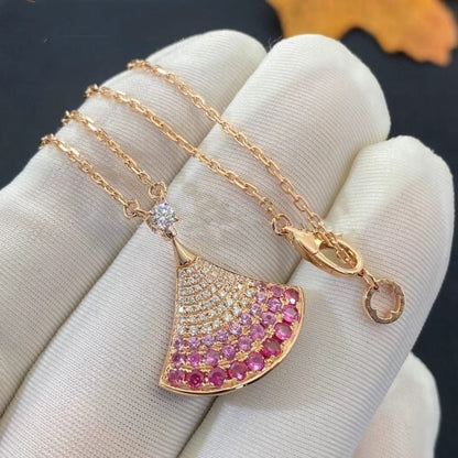 [Rosla Jewelry]DREAM NECKLACE PINK GOLD PINK DIAMOND