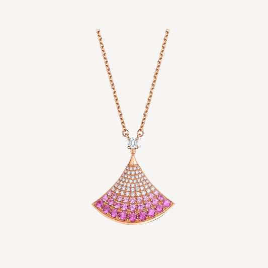 [Rosla Jewelry]DREAM NECKLACE PINK GOLD PINK DIAMOND