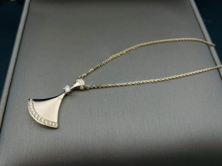 [Rosla Jewelry]DREAM NECKLACE PINK GOLD DIAMOND