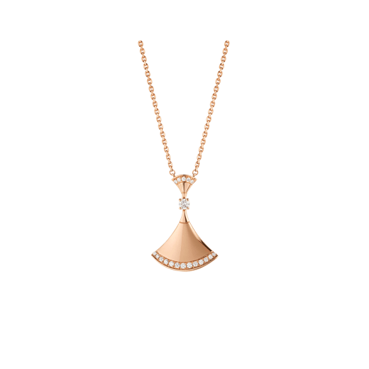 [Rosla Jewelry]DREAM NECKLACE PINK GOLD DIAMOND