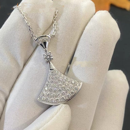 [Rosla Jewelry]DREAM NECKLACE SILVER FULL DIAMOND