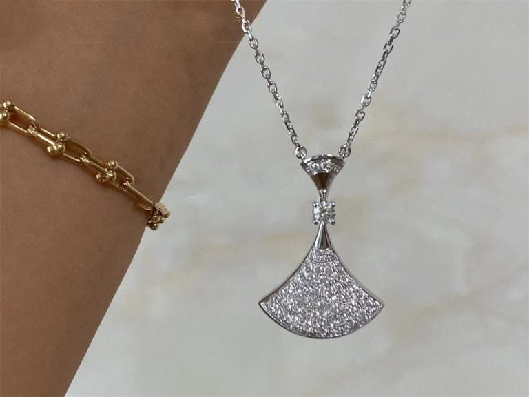 [Rosla Jewelry]DREAM NECKLACE SILVER FULL DIAMOND