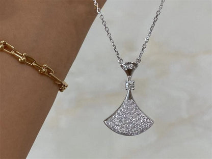 [Rosla Jewelry]DREAM NECKLACE SILVER FULL DIAMOND