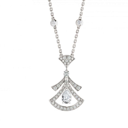 [Rosla Jewelry]DREAM NECKLACE WHITE DIAMOND SILVER