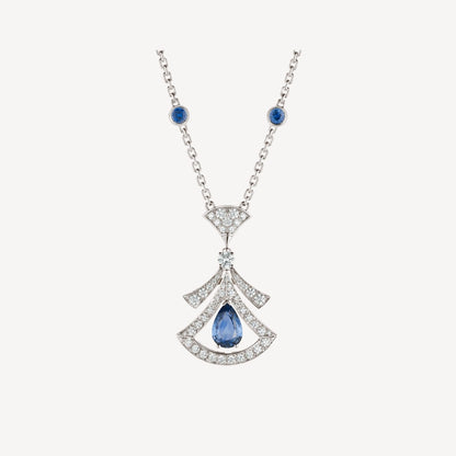 [Rosla Jewelry]DREAM NECKLACE AGATE DIAMOND SILVER