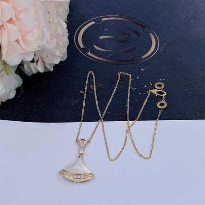 [Rosla Jewelry]DREAM NECKLACE MOP GOLD DIAMOND