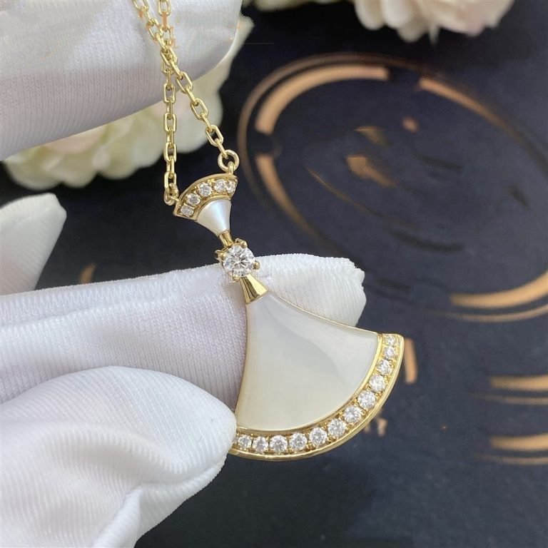 [Rosla Jewelry]DREAM NECKLACE MOP GOLD DIAMOND