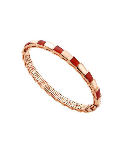 [Rosla Jewelry]SERPENTI BRACELET PINK GOLD RUBELLITE