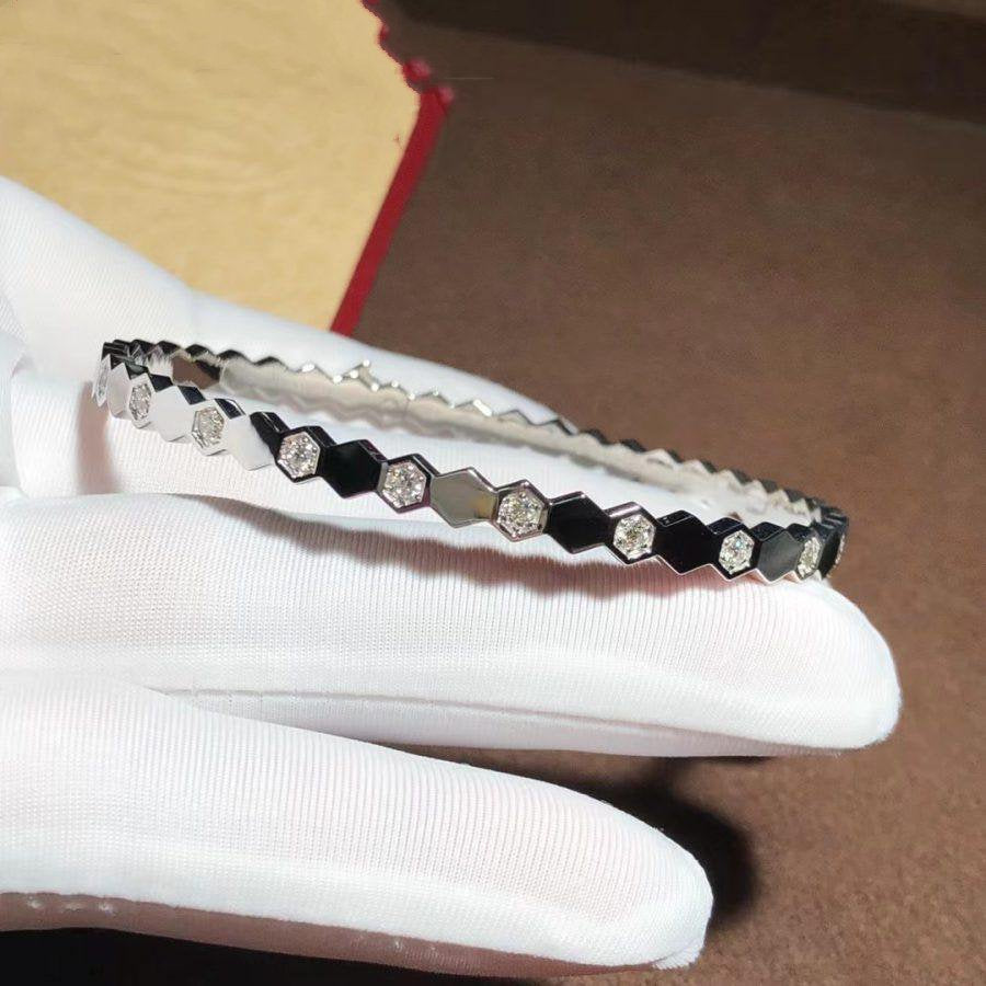 [Rosla Jewelry]BEE LOVE SILVER DIAMOND BRACELET