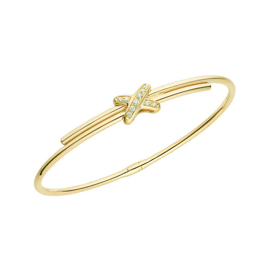 [Rosla Jewelry]JEUX DE BRACELET GOLD DIAMONDS