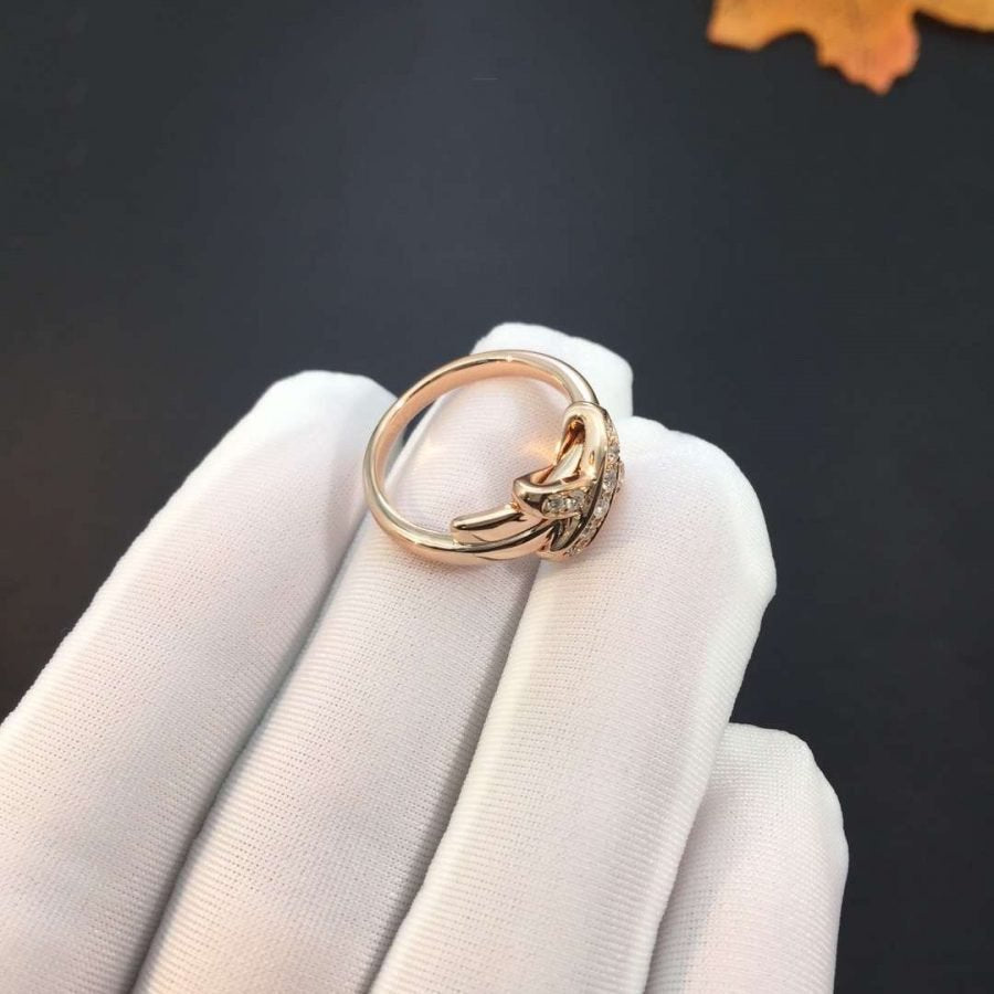 [Rosla Jewelry]JEUX DE PINK GOLD DIAMOND RING