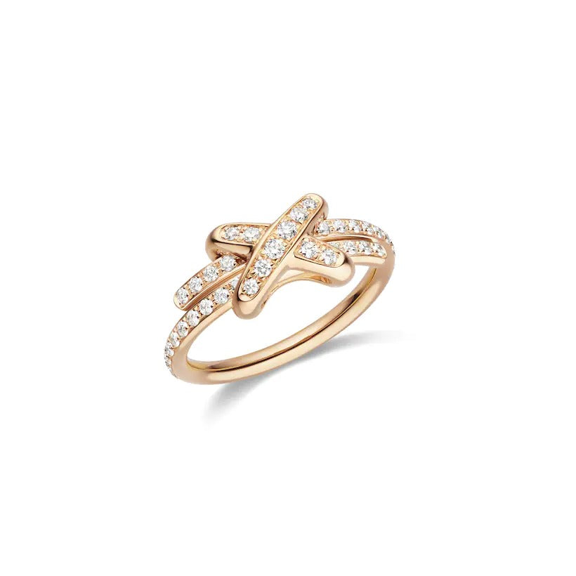 [Rosla Jewelry]JEUX DE RING PINK GOLD DIAMOND