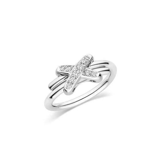 [Rosla Jewelry]JEUX DE SILVER DIAMOND RING