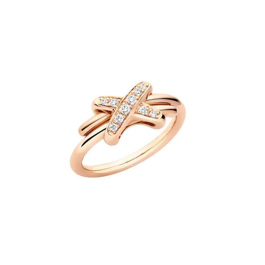 [Rosla Jewelry]JEUX DE PINK GOLD DIAMOND RING