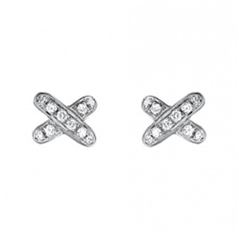 [Rosla Jewelry]JEUX DE DIAMOND EARRINGS