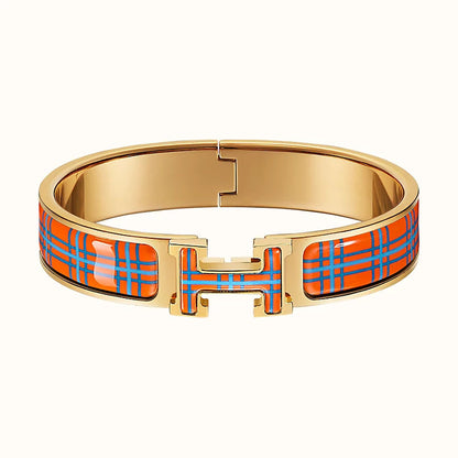 [Rosla Jewelry]H TARTAN BRACELET 12MM