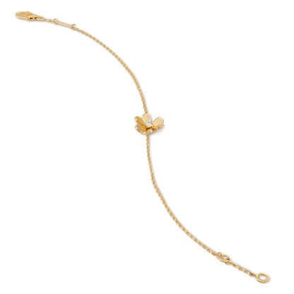 [Rosla Jewelry]FRIVOLE GOLD FLOWER BRACELET