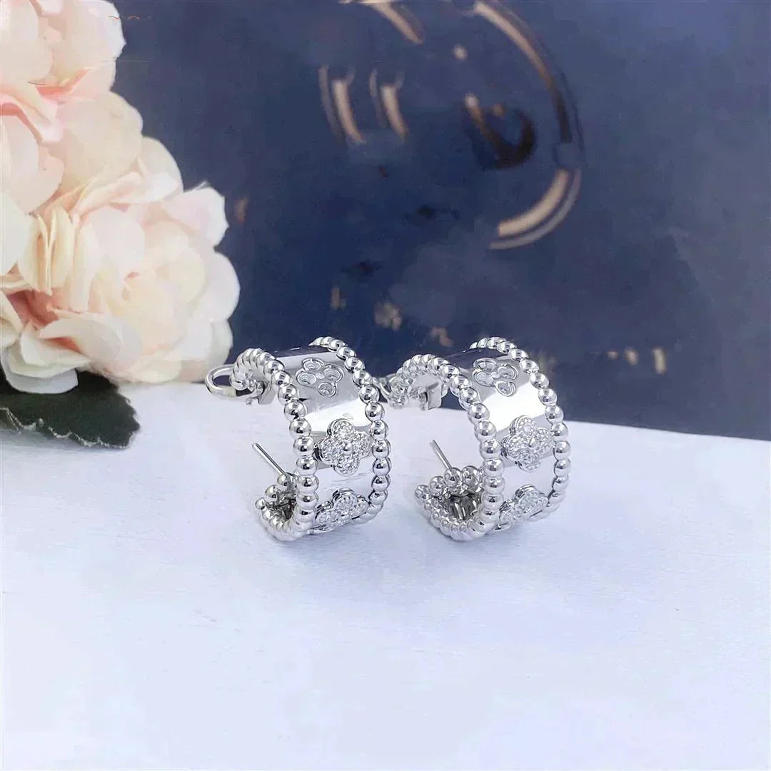 [Rosla Jewelry]PERLEE DIAMOND EARRINGS