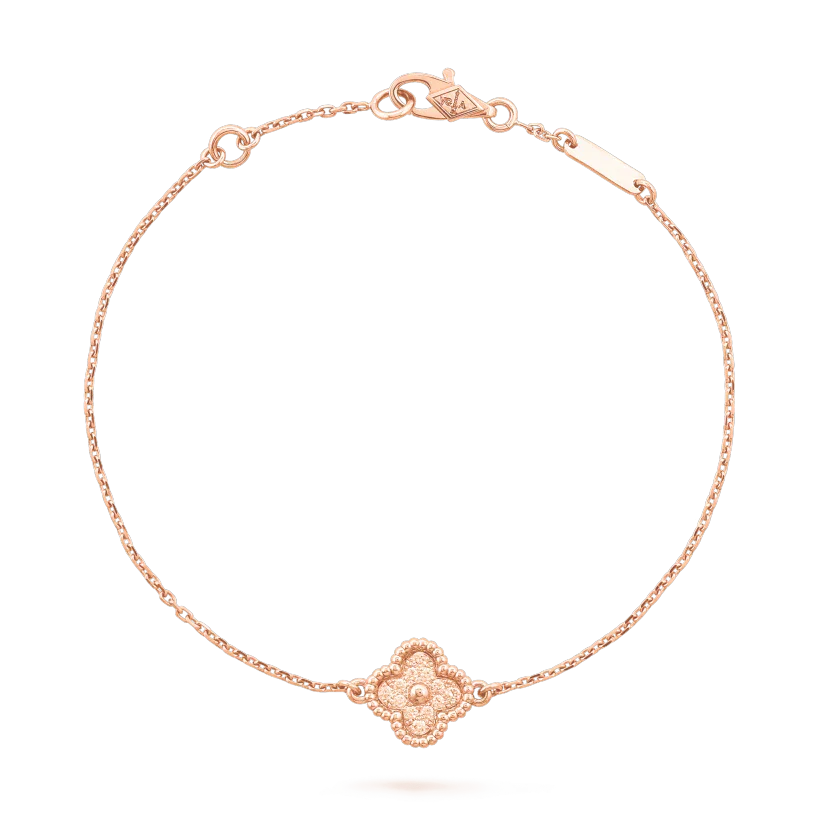 [Rosla Jewelry]CLOVER SINGLE FLOWER BRACELET