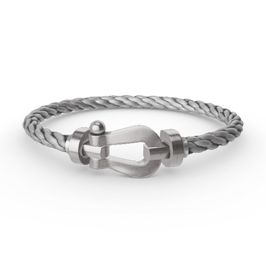 [Rosla Jewelry]FORCE LARGE HORSESHOE NO DIAMOND BRACELET SILVER