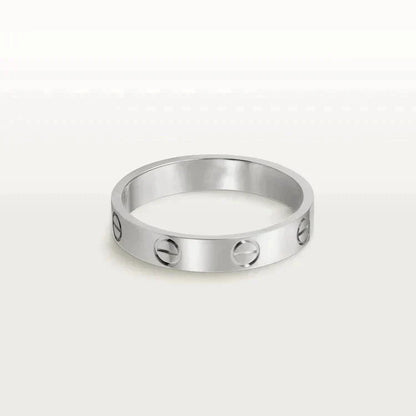 [Rosla Jewelry]LOVE RING 4MM 1 DIAMOND SILVER